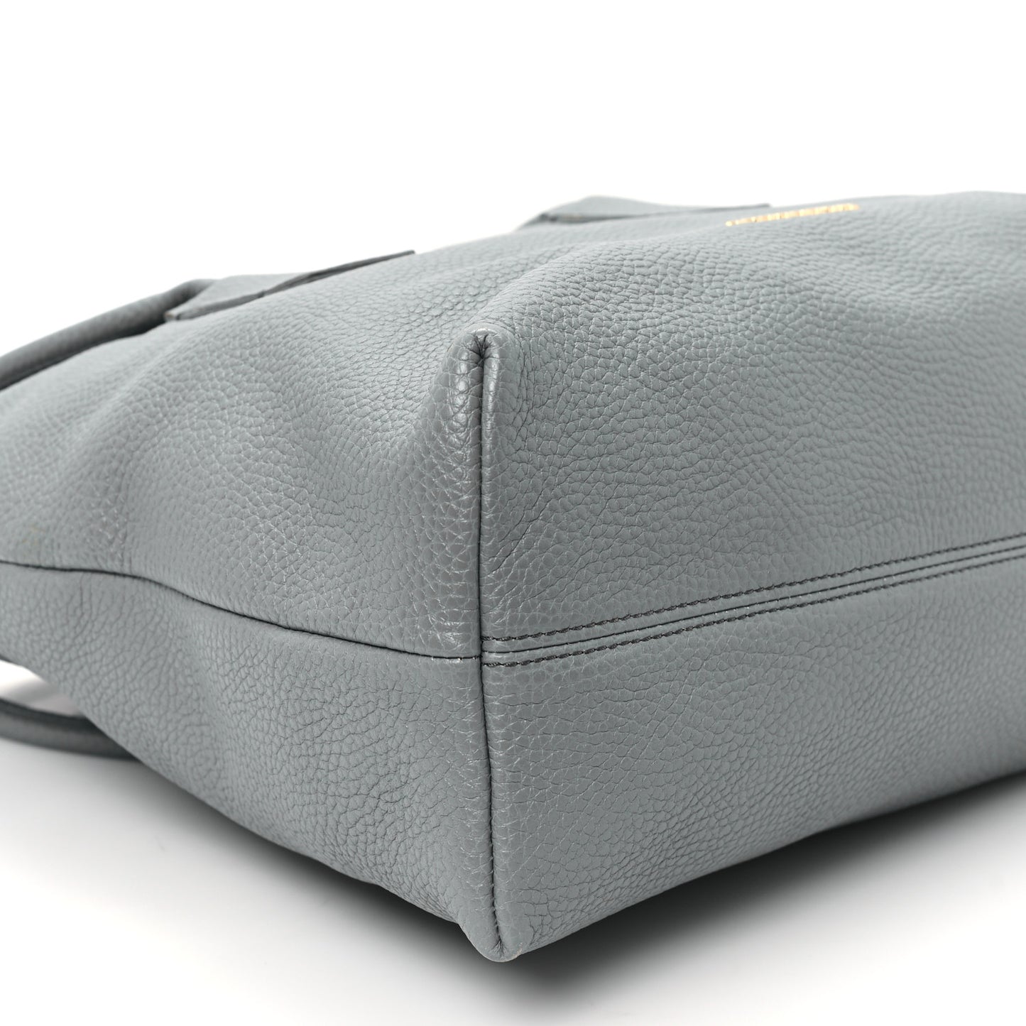 London Grainy Calfskin Medium Baynard Tote Storm Grey
