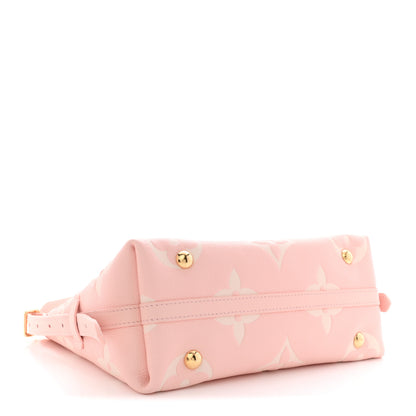 Louis Vuitton Empreinte Monogram Giant CarryAll PM Pink Quartz 5 of 10