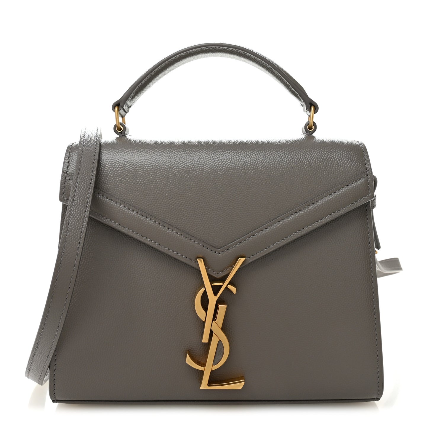 Grain de Poudre Mini Classic Monogram Cassandra Top Handle Pebble