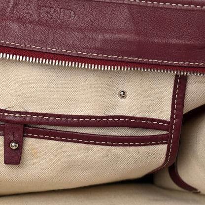Goyard Goyardine Marquises Tote Burgundy 11 of 12