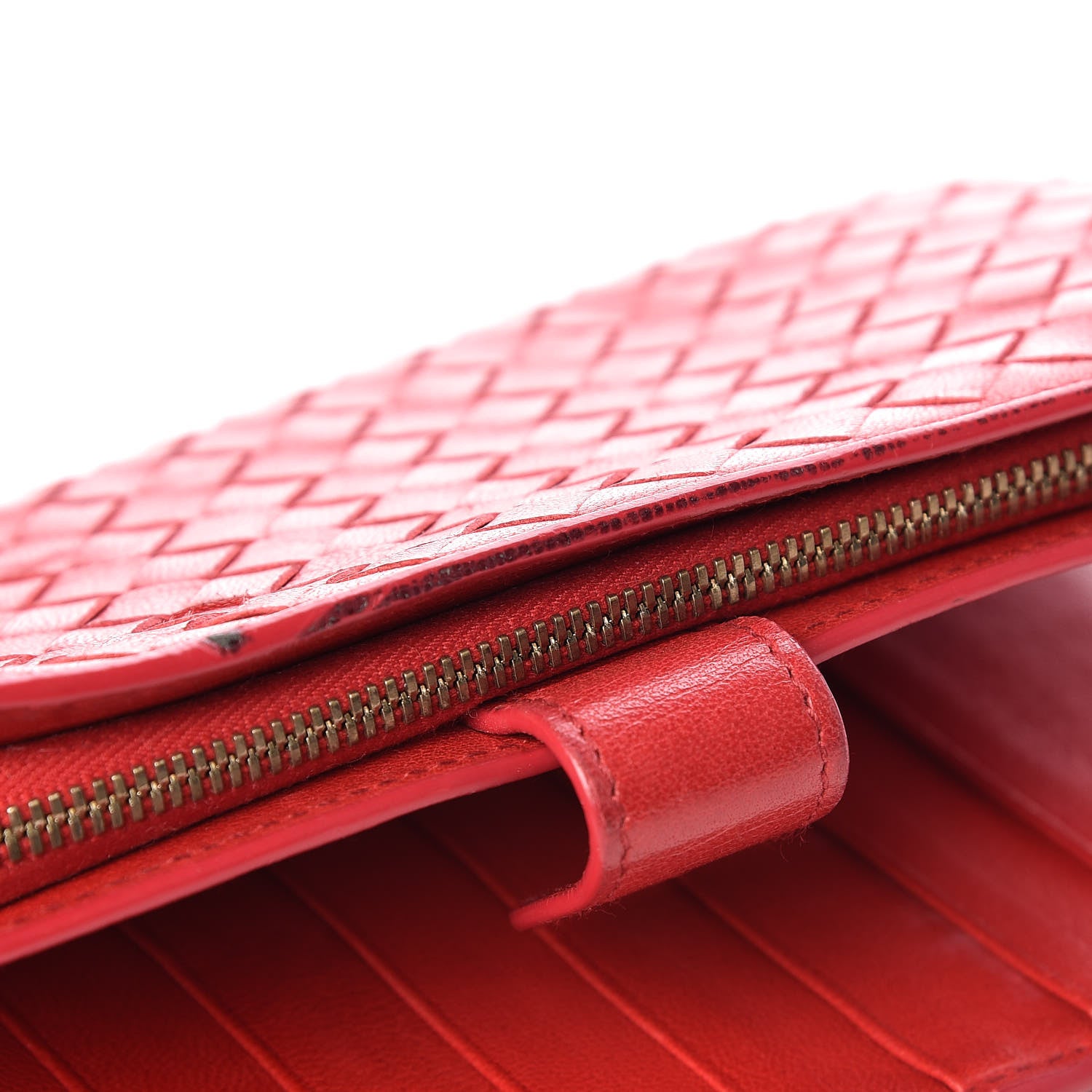 Bottega Veneta Nappa Intrecciato Continental Snap Wallet 12 of 13