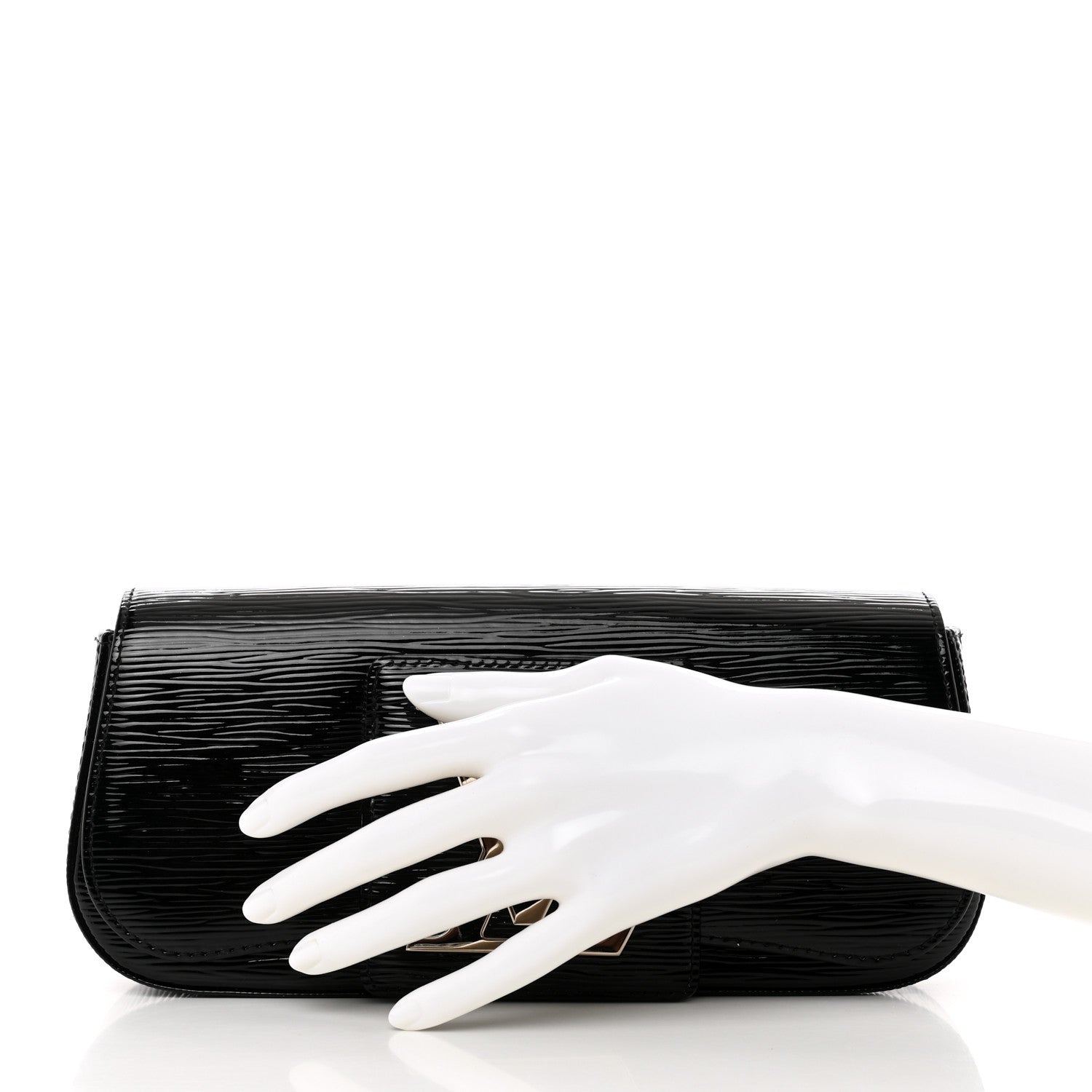 Louis Vuitton Epi Electric Sobe Clutch Black 2 of 9