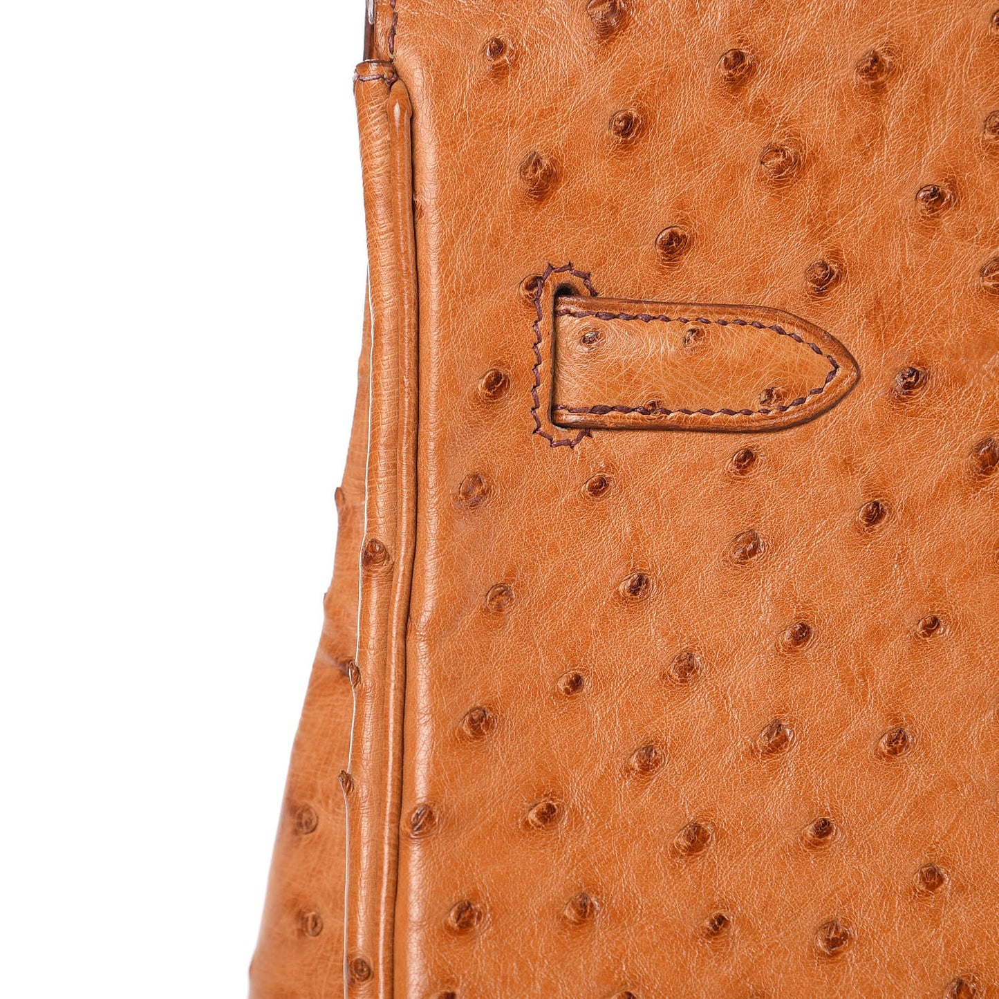 Ostrich Birkin 35 Gold