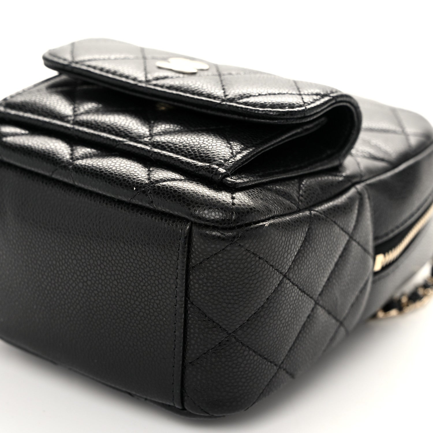 Chanel Caviar Quilted CC Mini Classic Backpack Black 10 of 11