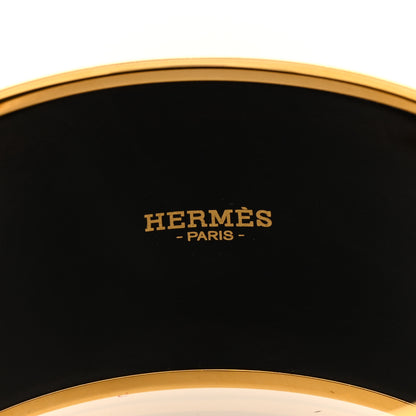 Hermes Enamel Printed Cachemire de Tamara Extra Wide Bracelet 70 4 of 4