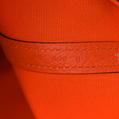 Hermes Toile Negonda Garden Party Tote 36 MM Orange 7 of 9