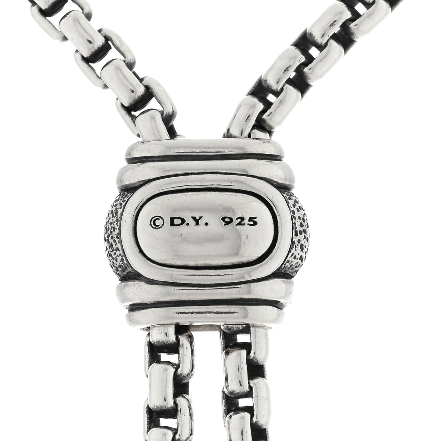 Sterling Silver Diamond Renaissance Tassel Necklace