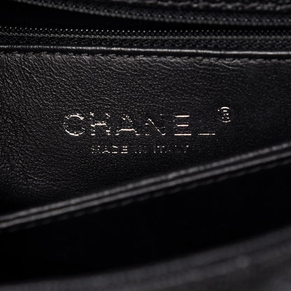 Chanel Caviar Lizard Quilted Mini Coco Handle Flap Black 6 of 19