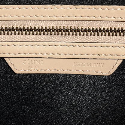 Celine Satin Calfskin Mini Luggage Sand 14 of 16
