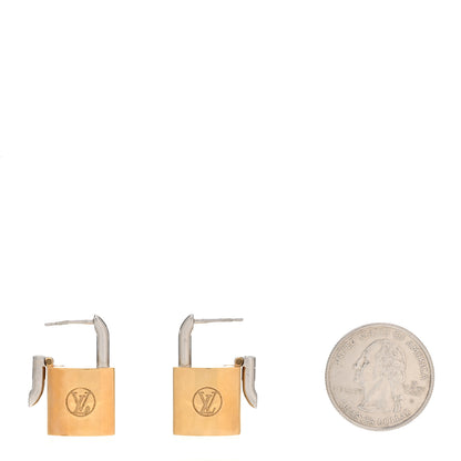 Louis Vuitton Lock Me Earrings 2 of 3