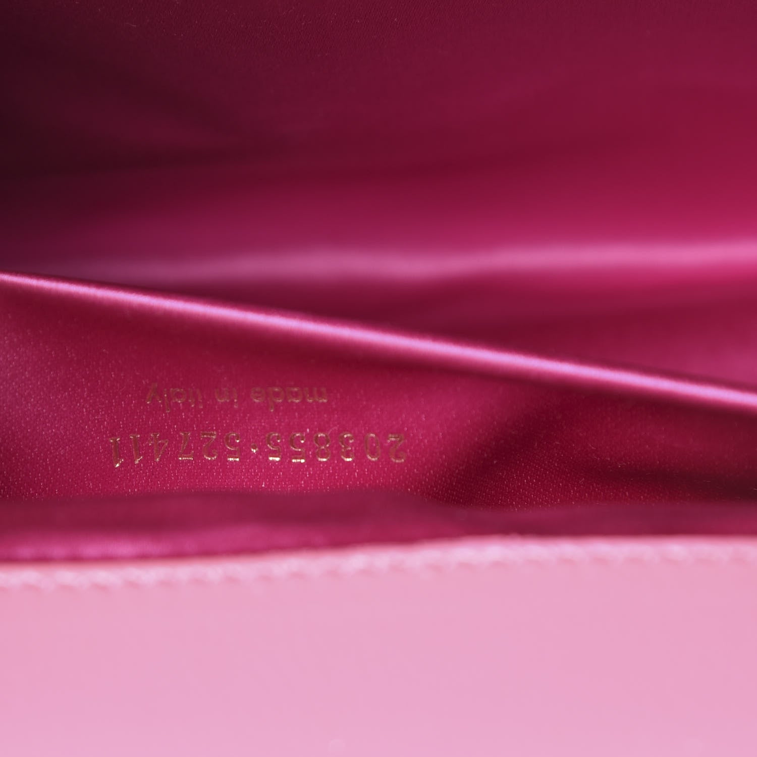 Saint Laurent Textured Patent Large Belle De Jour Clutch Pink 6 of 9