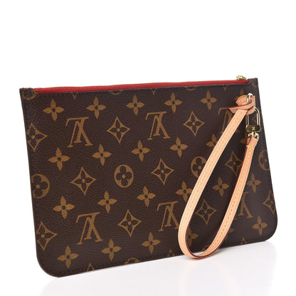 Louis Vuitton Monogram Neverfull MM GM Pochette Cherry 3 of 7