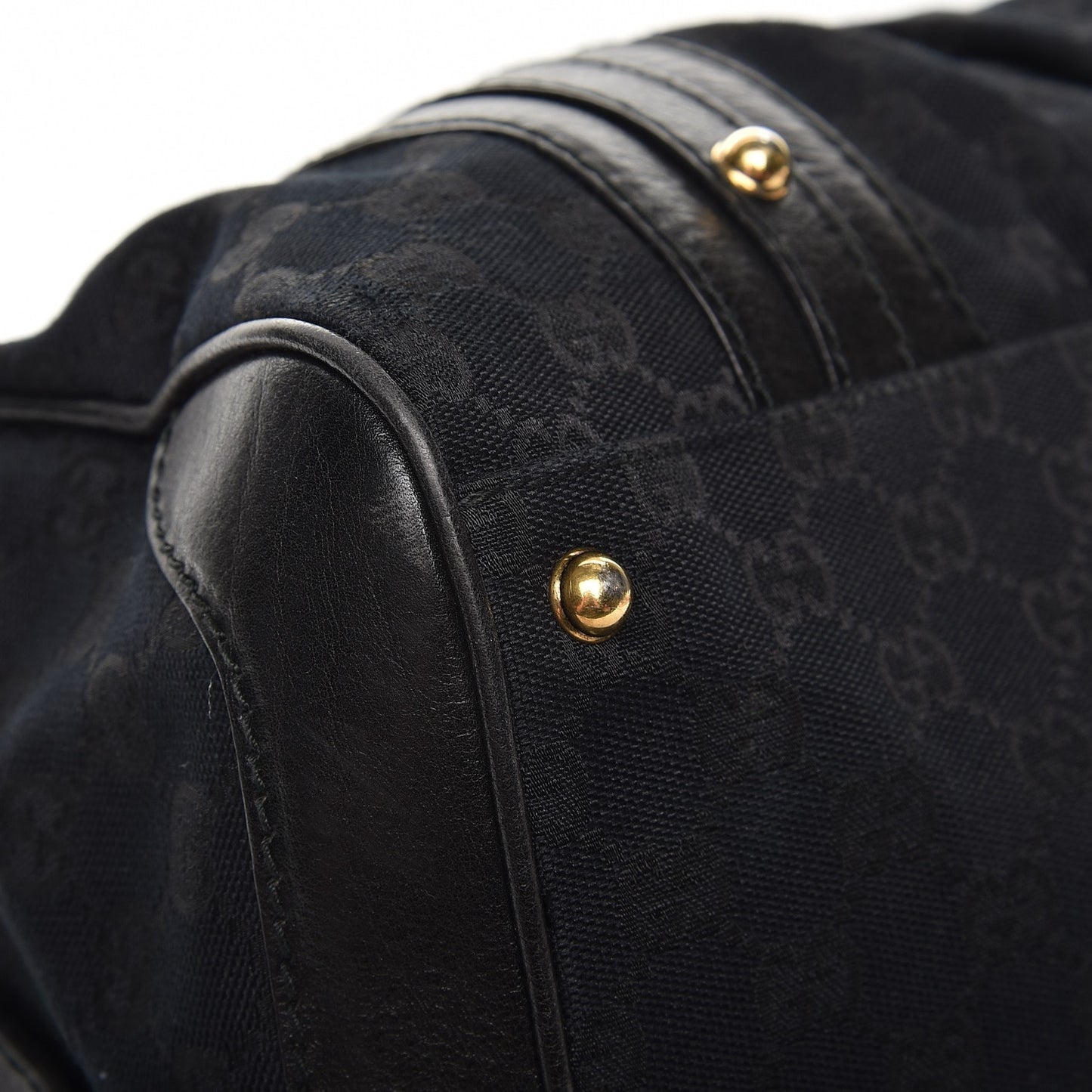 Monogram Medium Interlocking Boston Black