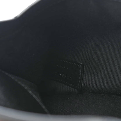 Saint Laurent Grain De Poudre Uptown Pouch Black 7 of 7