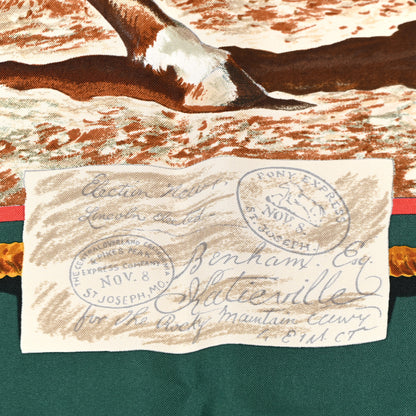 Hermes Silk The Pony Express Scarf 90 3 of 11