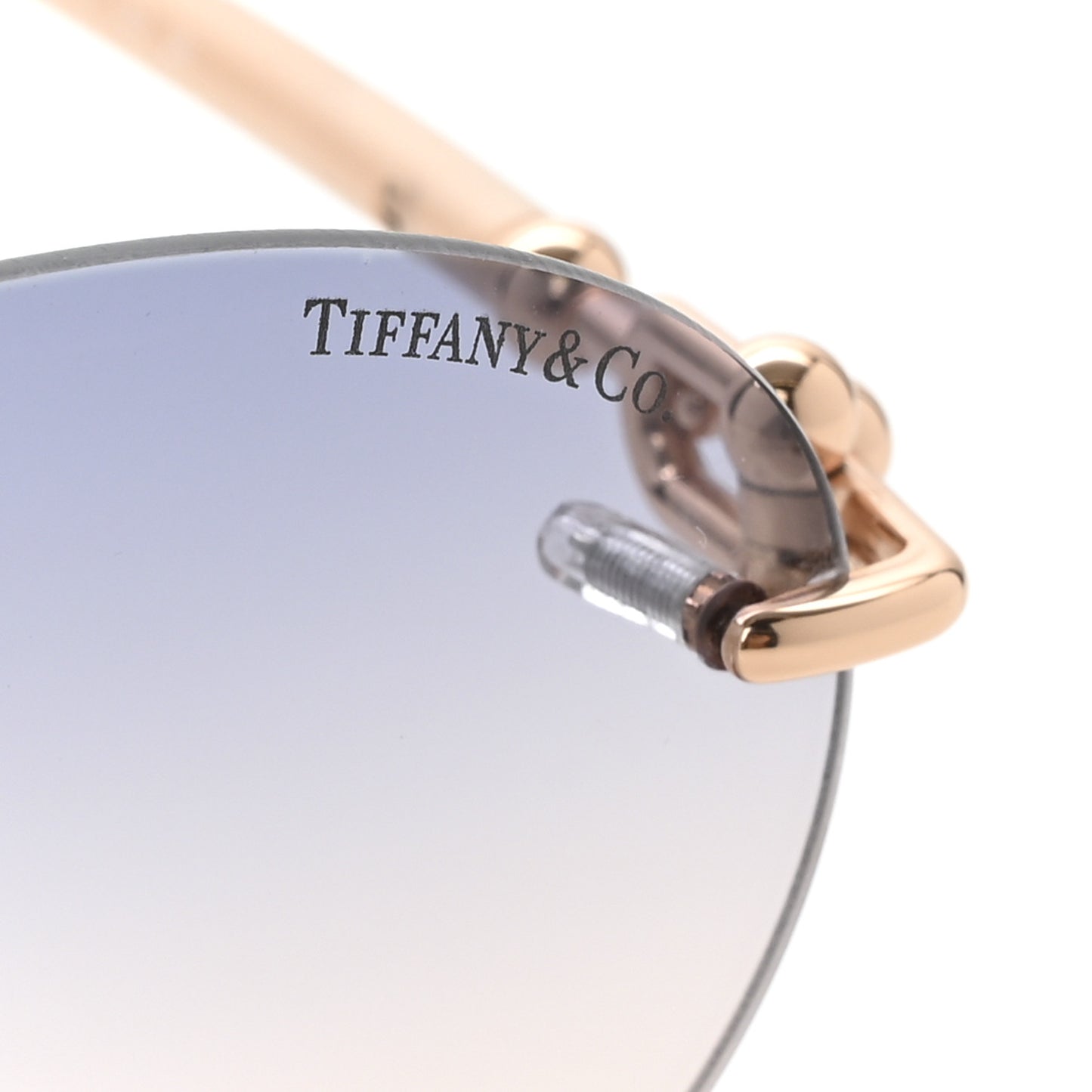 Metal TF3104D Oval Sunglasses Pink