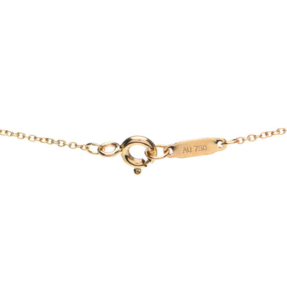Tiffany 18K Yellow Gold Mini Key Pendant Necklace 4 of 5