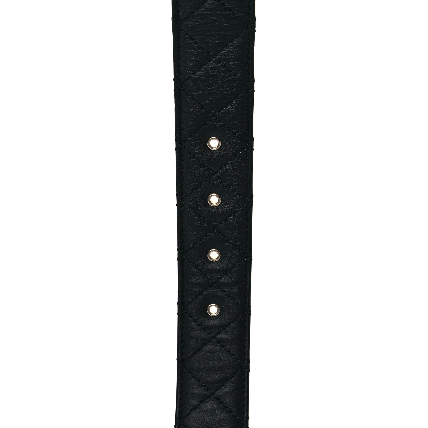 Chanel Calfskin Quilted CC Chain Belt 70 28 Black 5 of 6