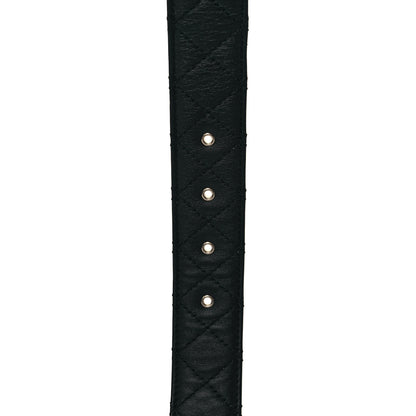 Chanel Calfskin Quilted CC Chain Belt 70 28 Black 5 of 6