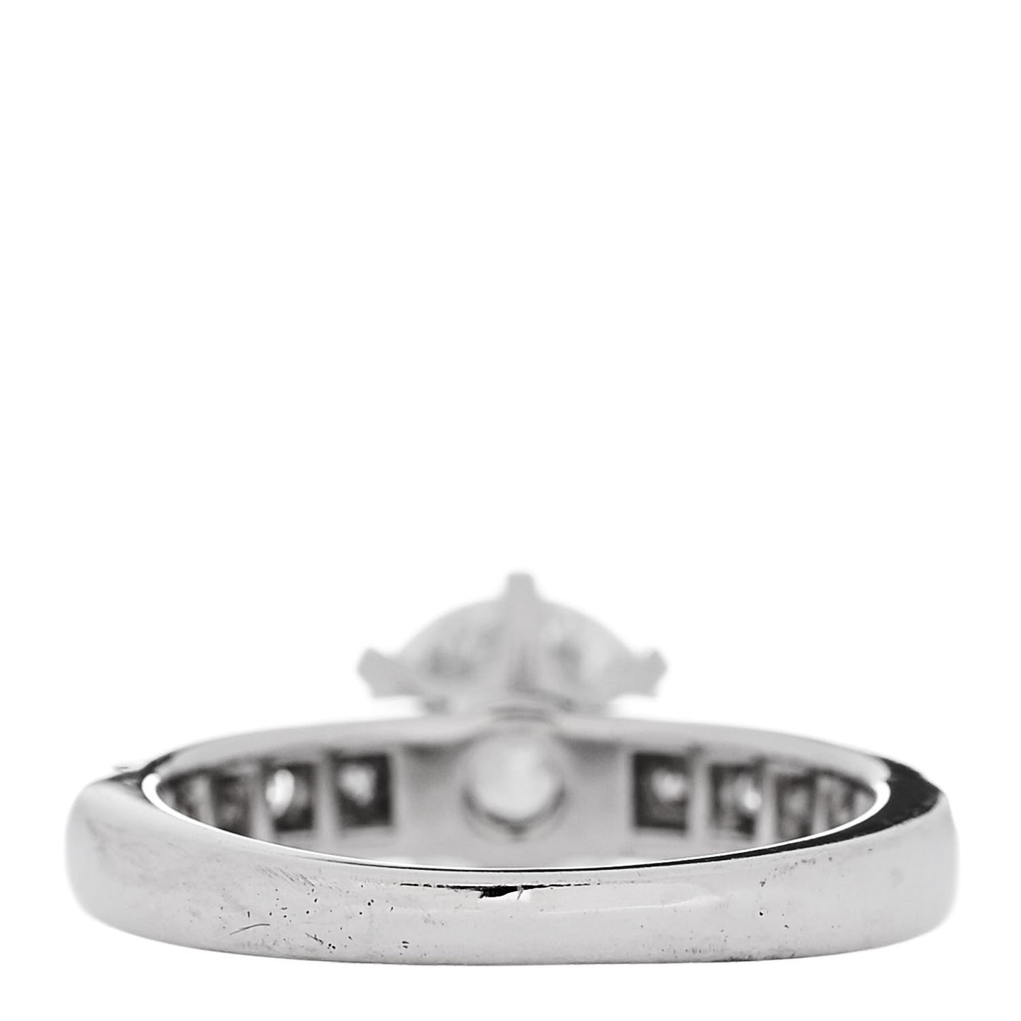 Platinum Diamond 1.30ct Channel-Set Engagement Ring 46 3.75