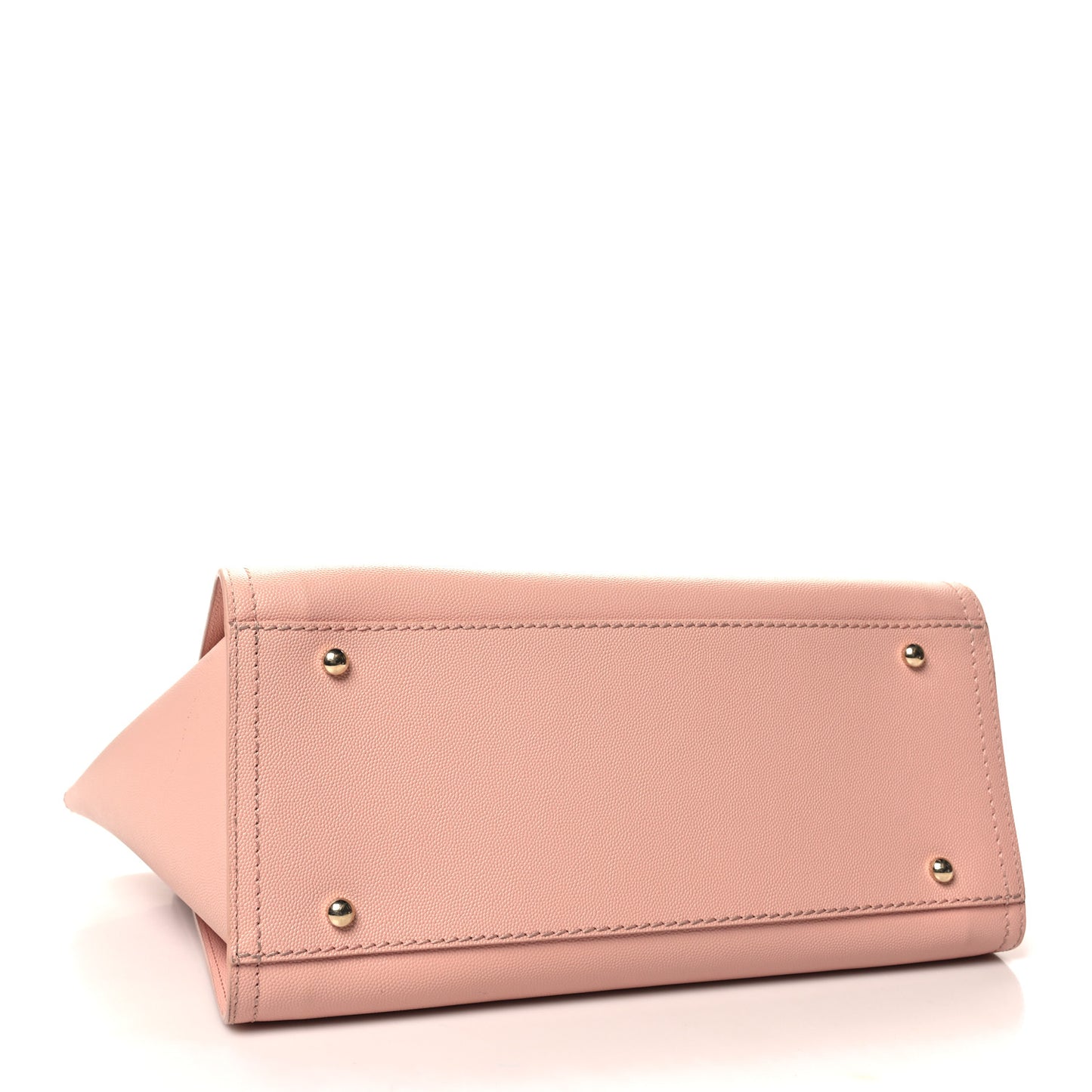 Caviar Small Studded Deauville Tote Light Pink