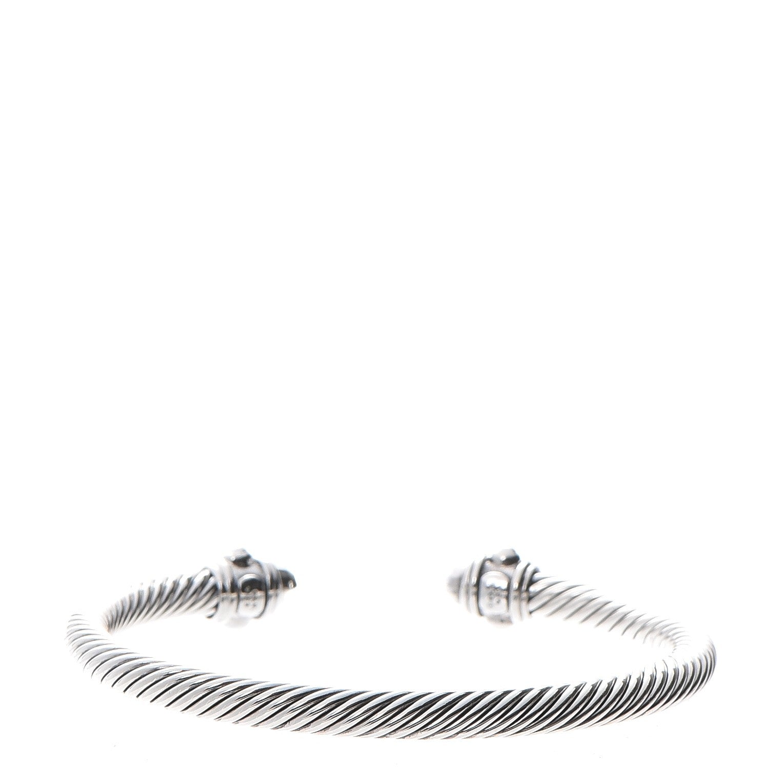 David Yurman Sterling Silver 5mm Renaissance Bracelet 3 of 5