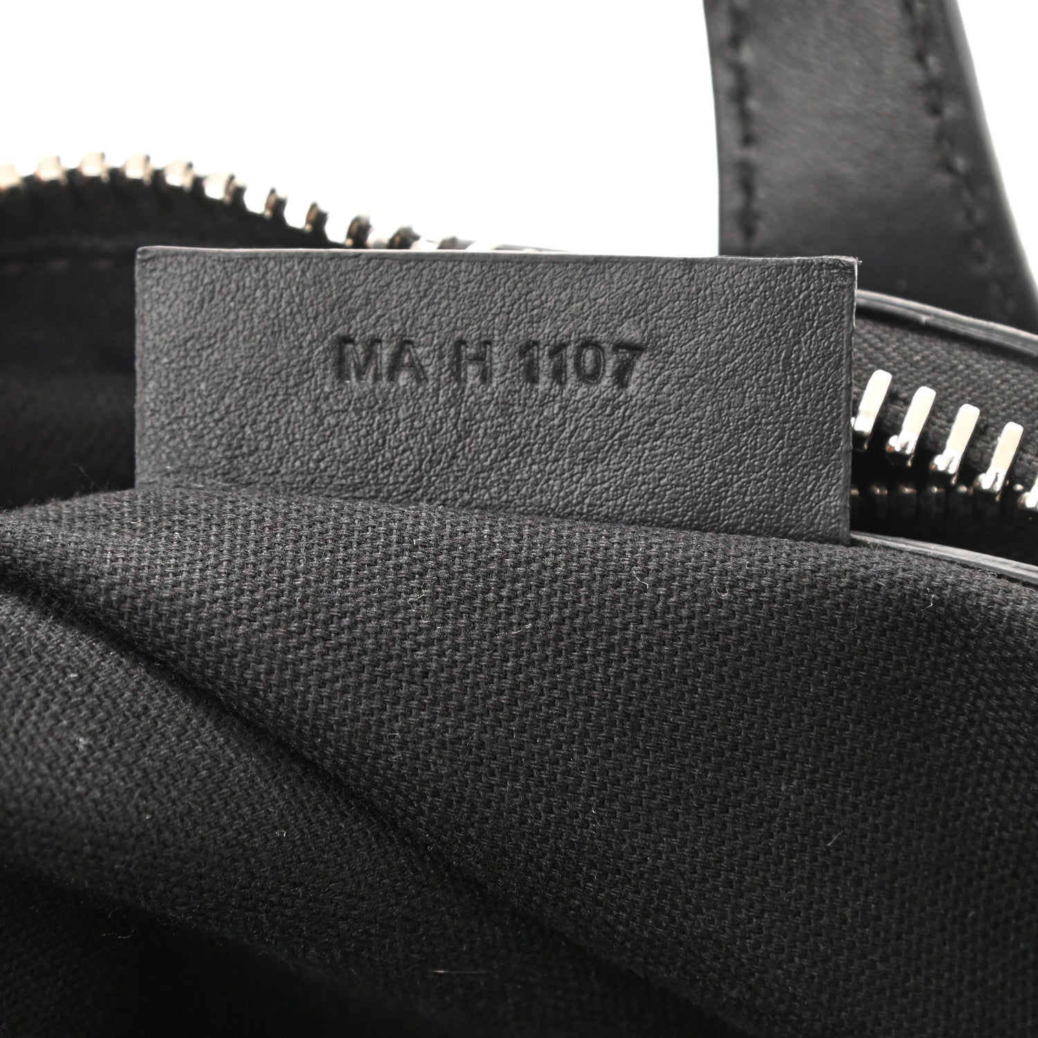 Givenchy Waxed Calfskin Small Nightingale Logo Strap Black 8 of 9