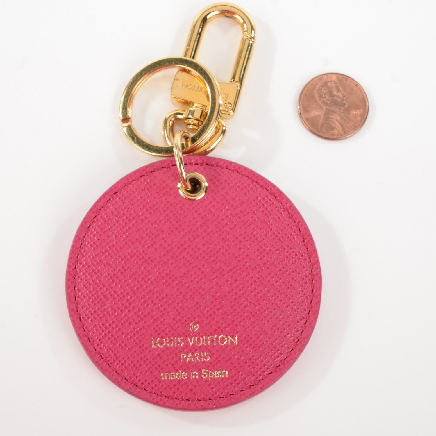 Louis Vuitton Damier Illustre Posies Bag Charm 2 of 5