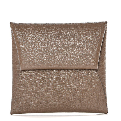 Hermes Chevre Mysore Bastia Coin Purse Etoupe 1 of 10