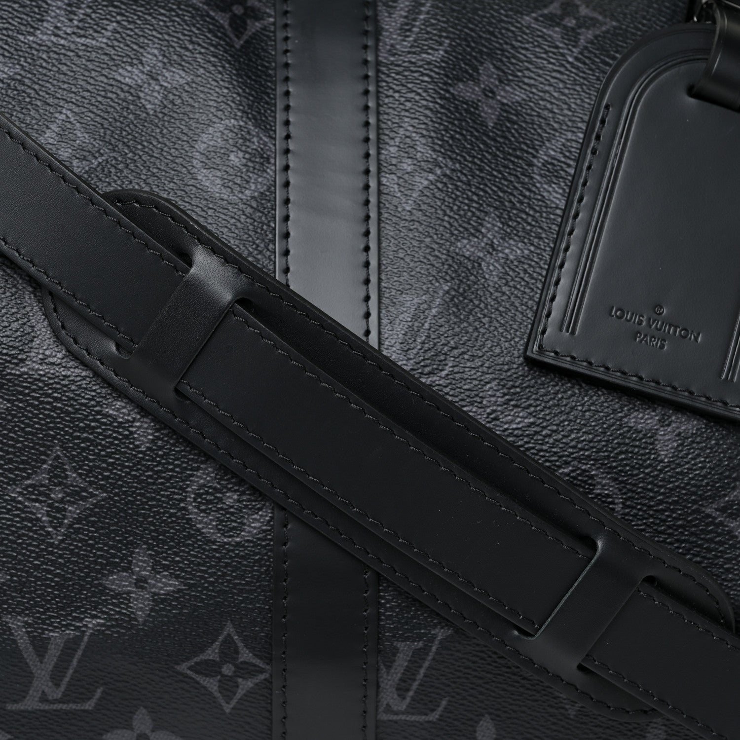 Louis Vuitton Monogram Eclipse Keepall Bandouliere 45 7 of 13