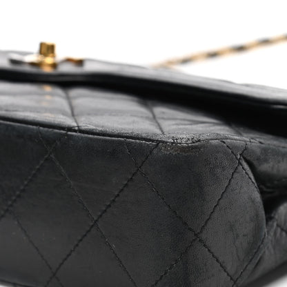Chanel Lambskin Quilted Medium Double Flap Black 7 of 7