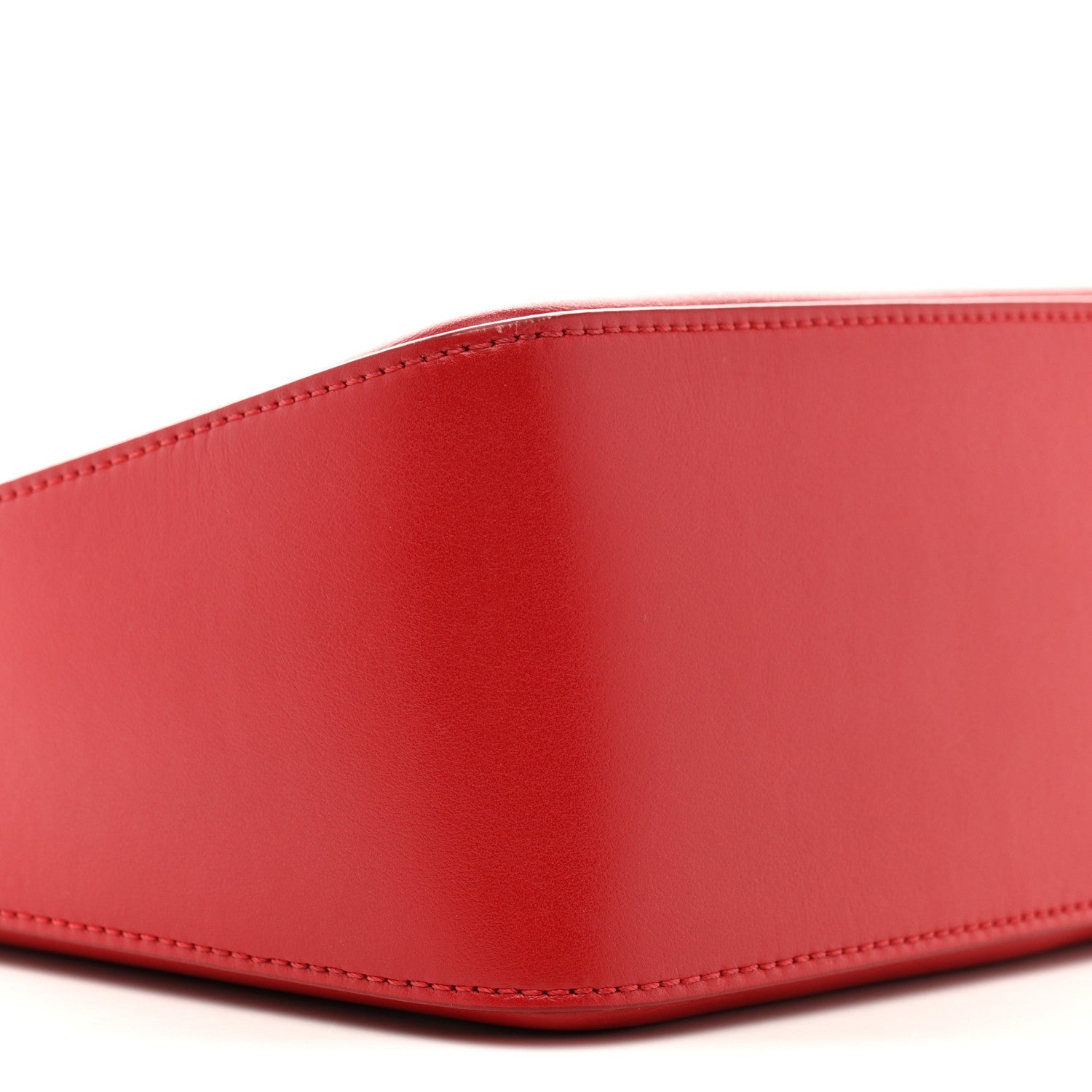 Givenchy Smooth Calfskin Small Moon Cut Out Shoulder Bag Dark Red 9 of 11