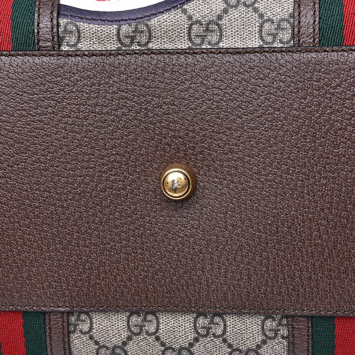 Gucci Soft GG Supreme Monogram Courrier Medium Duffle Bag Beige New Acero Multicolor 11 of 14