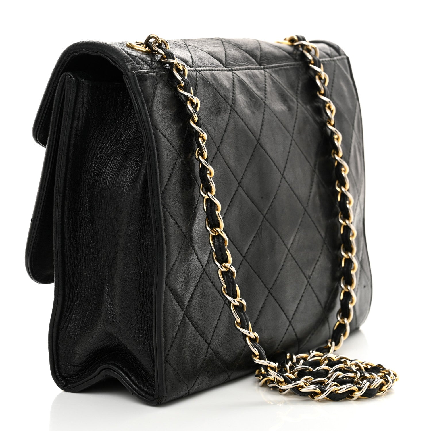 Chanel Quilted CC Tassel Flap Bag Black 3 of 14