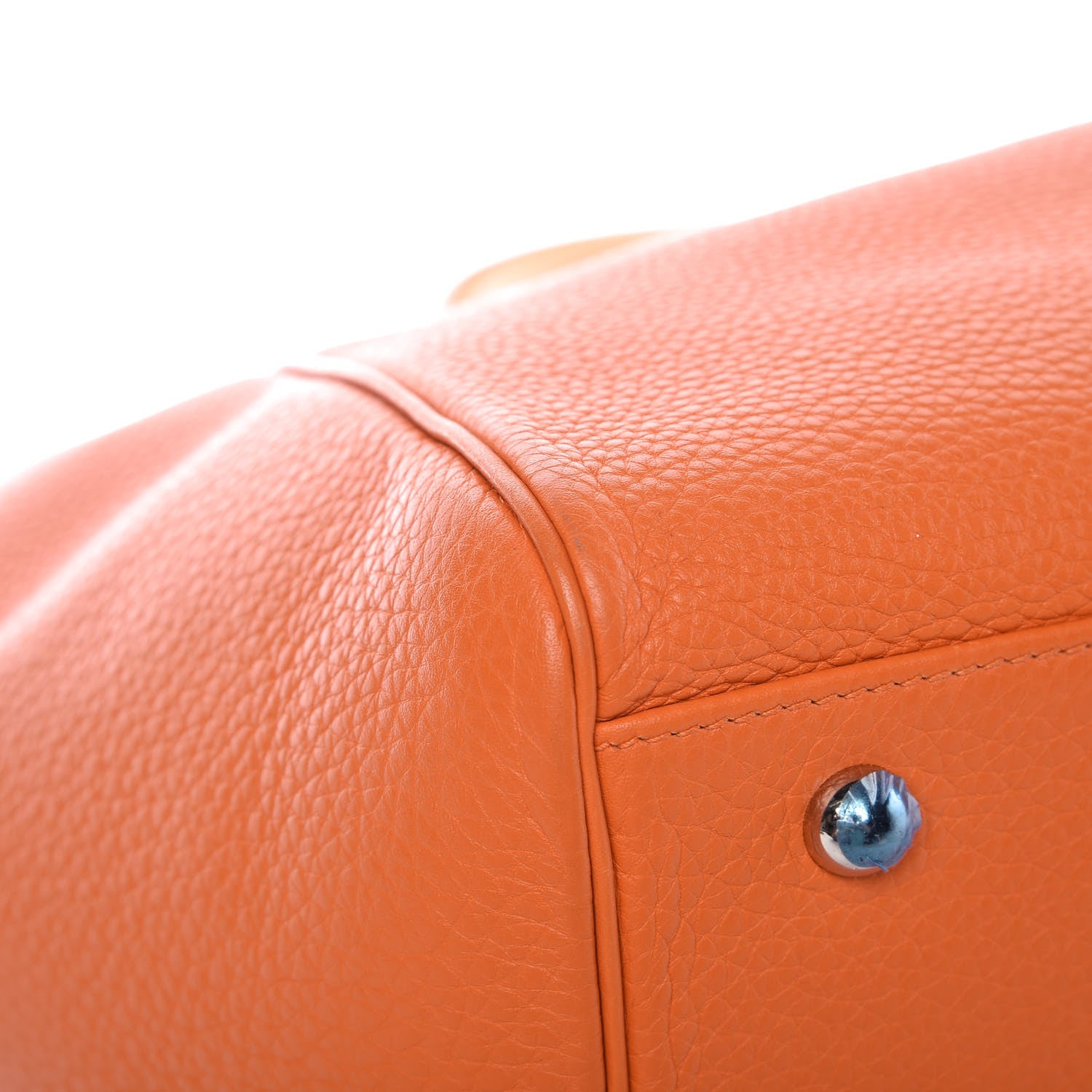 Hermes Taurillon Clemence Paris Bombay 37 Orange 22 of 27