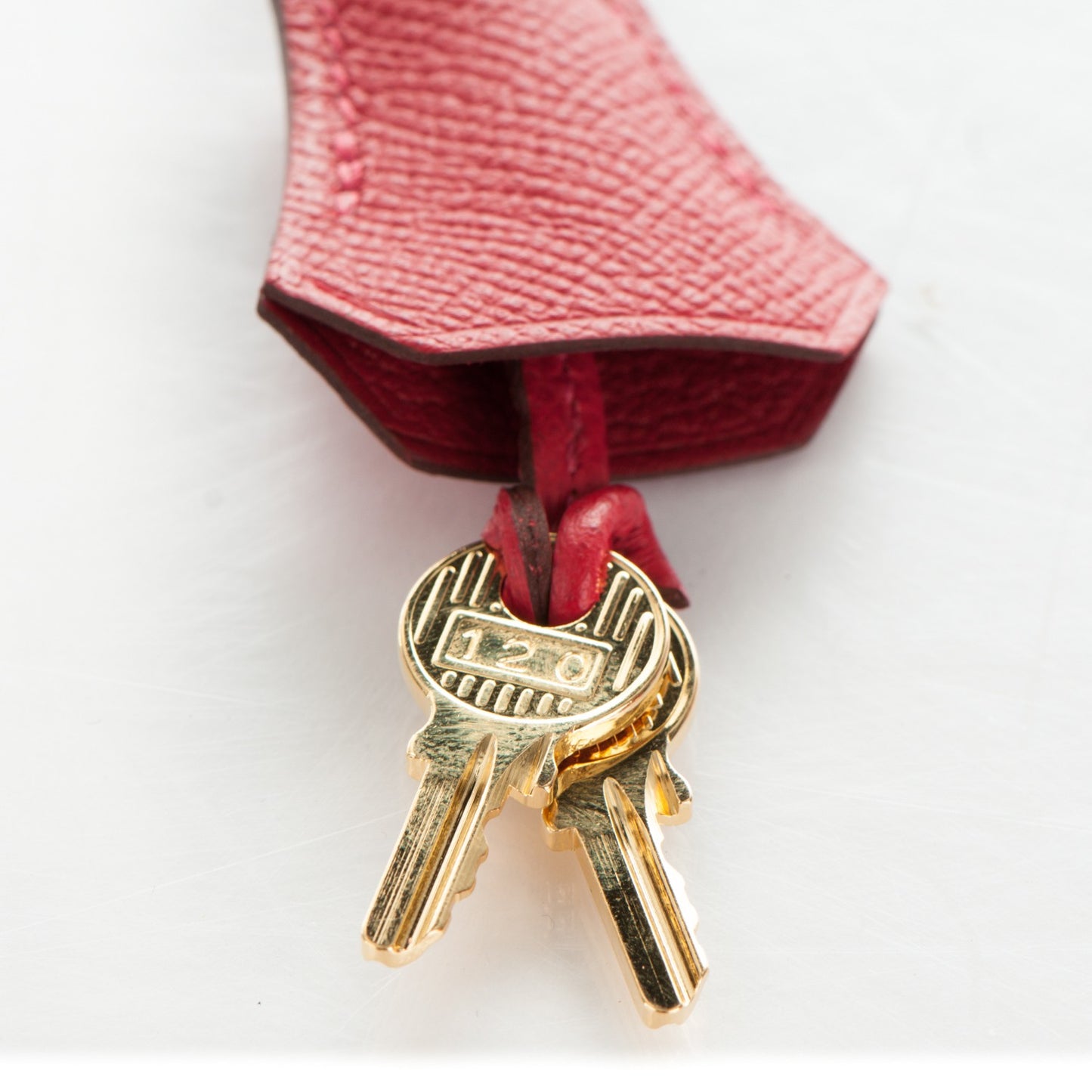Epsom Birkin 30 Rouge Casaque