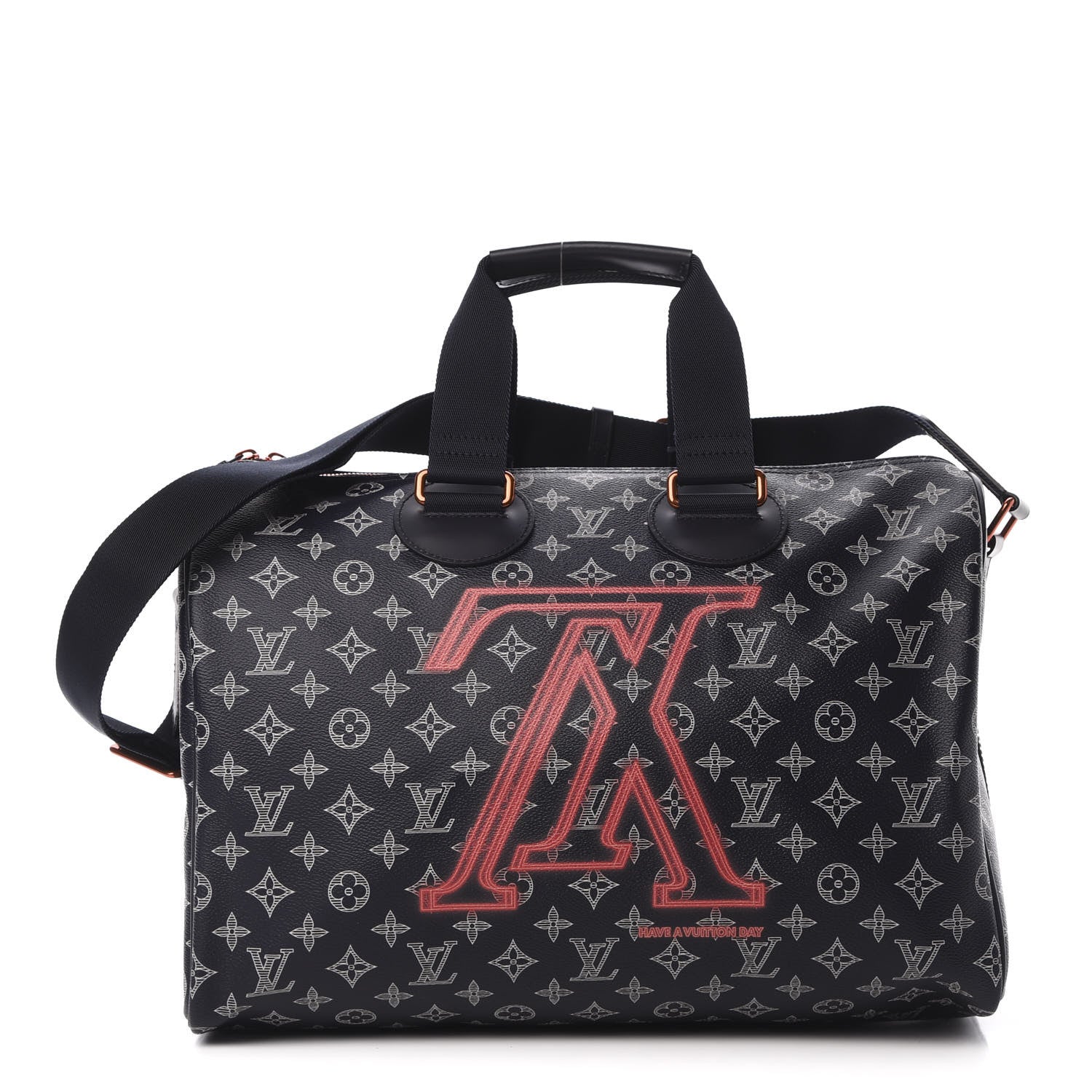 Louis Vuitton Monogram Upside Down Speedy Bandouliere 40 1 of 9