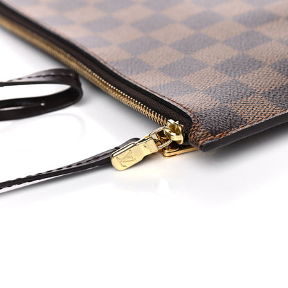 Louis Vuitton Damier Ebene Neverfull MM GM Pochette 9 of 9