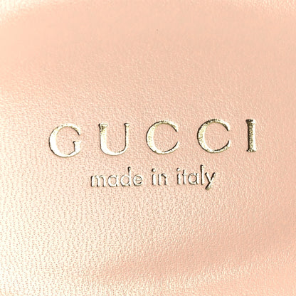Gucci Cosmos Softy Calfskin Interlocking G Cut Out Slide Sandals 37.5 Cuir 9 of 11
