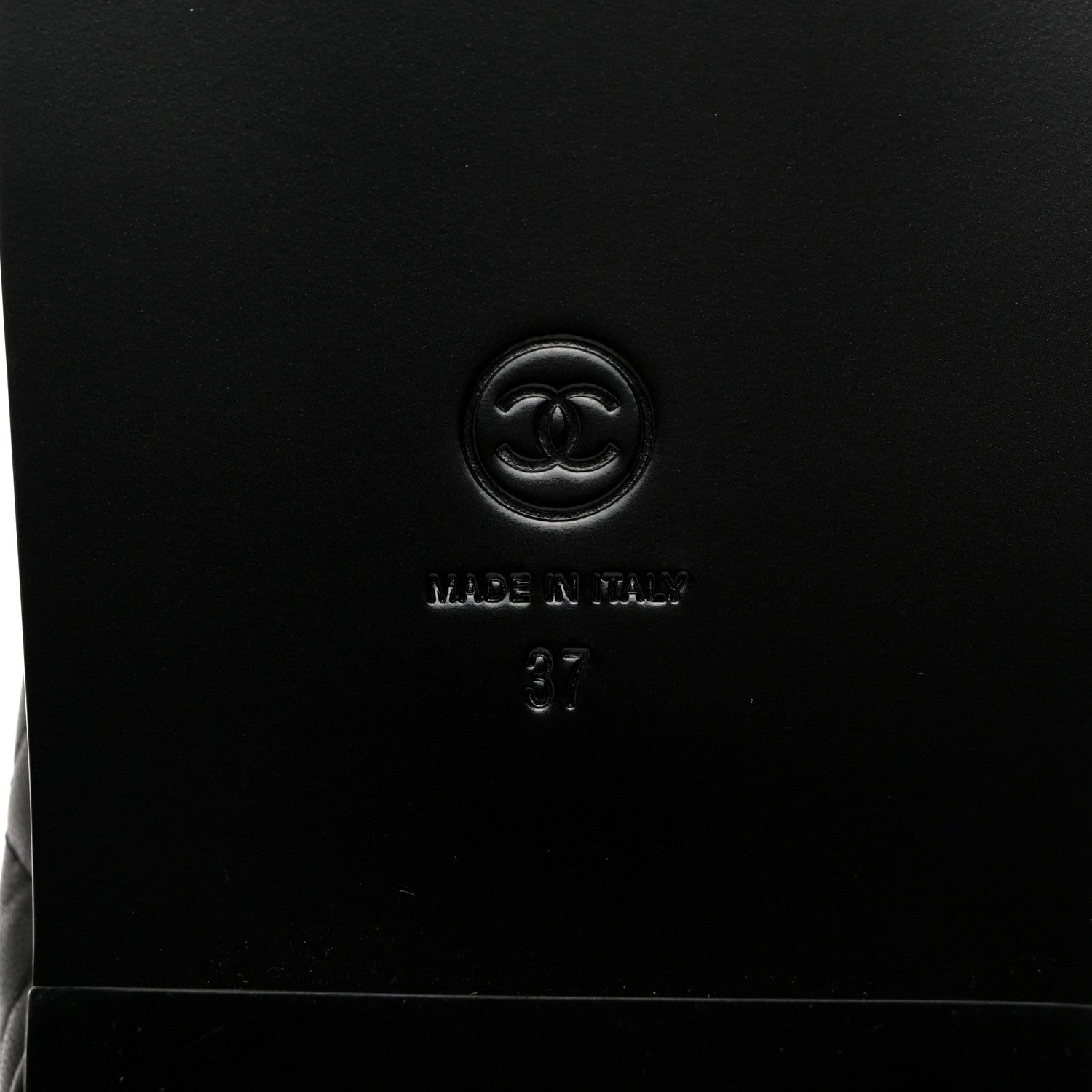 Chanel Lambskin Velcro Dad Sandals 37 So Black 8 of 9