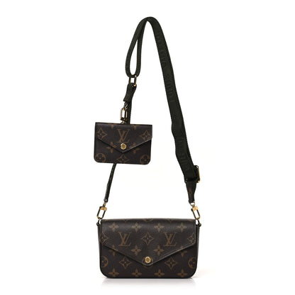 Louis Vuitton Monogram Felicie Strap & Go Kaki 1 of 8