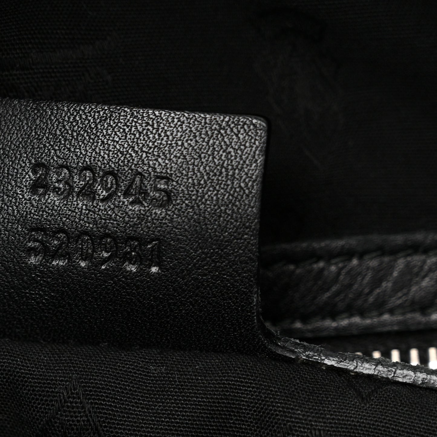Guccissima Large GG Twins Hobo Black