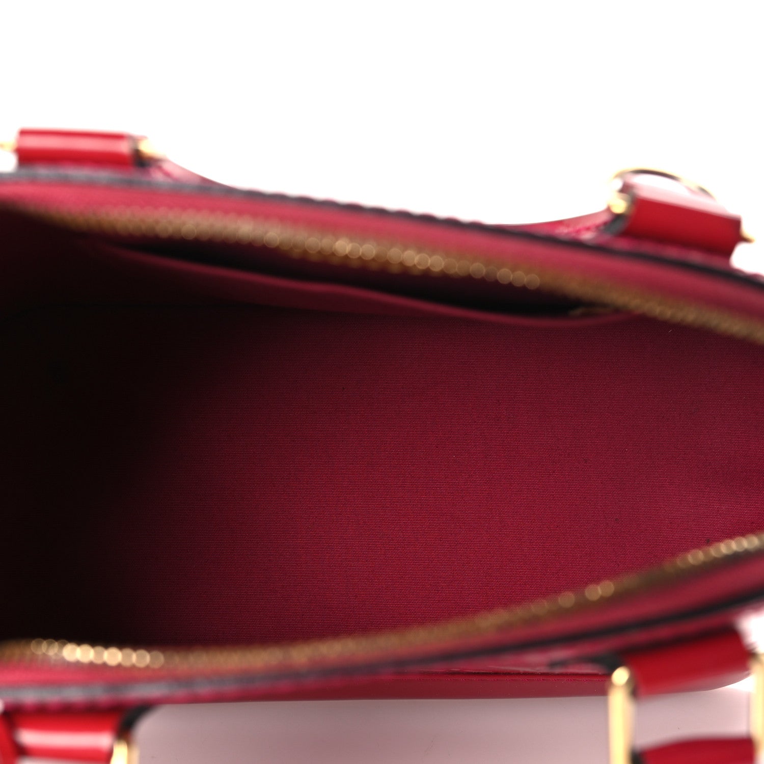 Louis Vuitton Vernis Alma BB Cherry 5 of 8