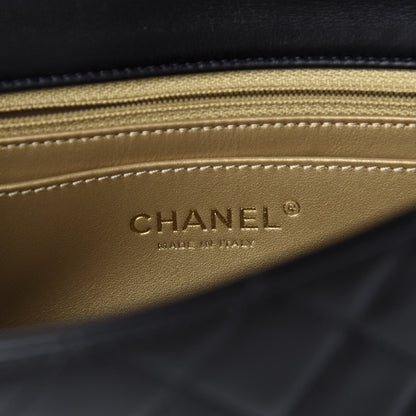 Chanel Lambskin Quilted Mini Rectangular Pearl Crush Flap Black 8 of 11