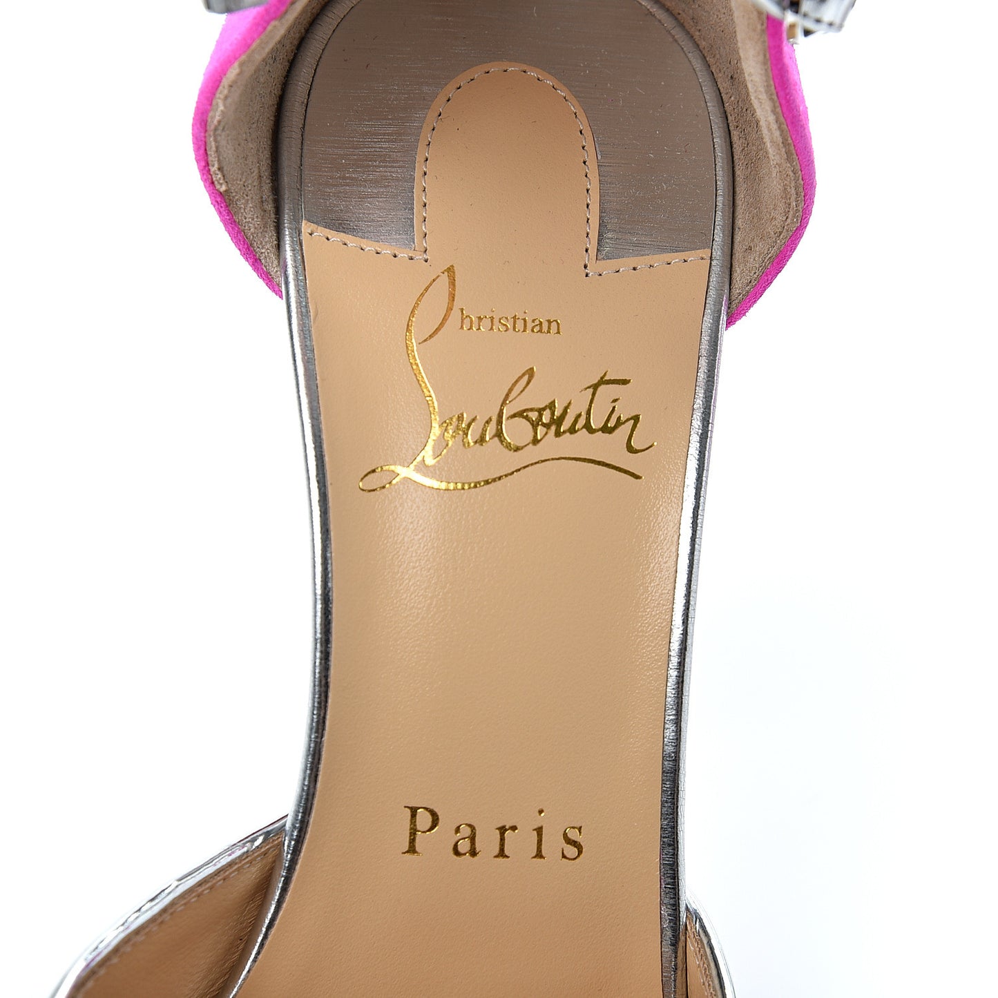 Specchio Brosse Paillettes Planet Chic 100 Pump 37 Version Multicolor