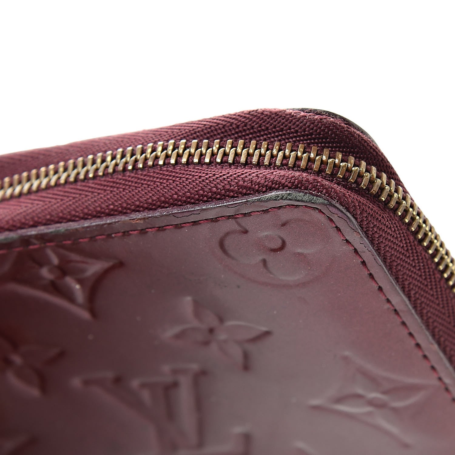 Louis Vuitton Vernis Zippy Coin Purse Wallet Rouge Fauviste 9 of 11