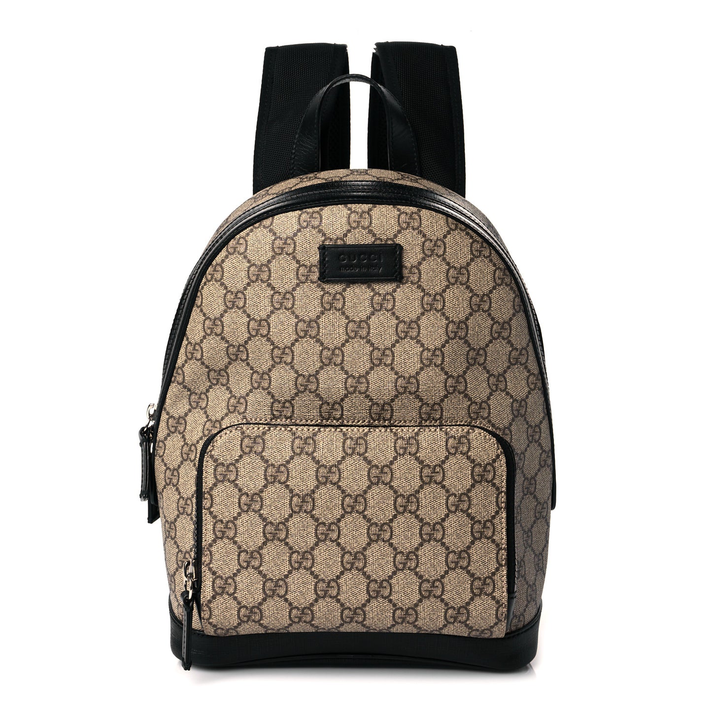 GG Supreme Monogram Small Eden Day Backpack Black