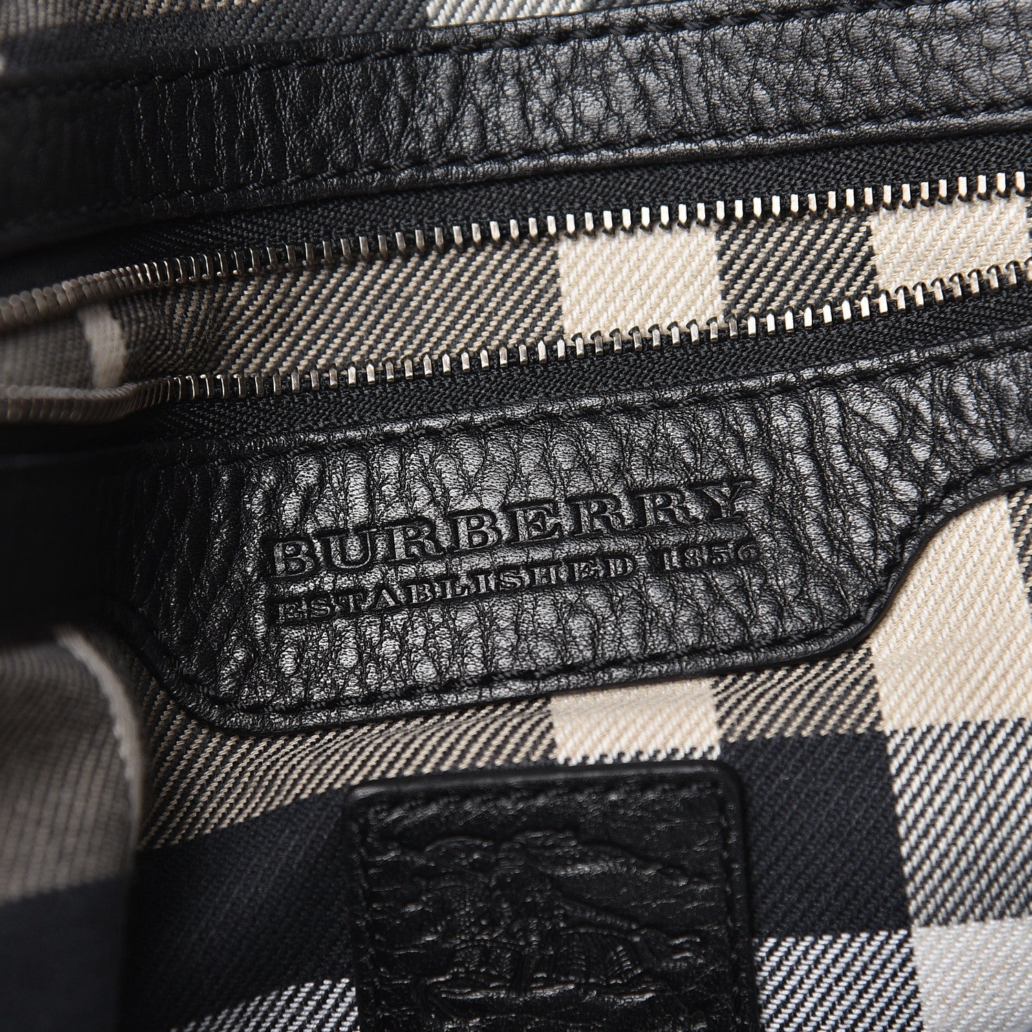 Burberry Grainy Calfskin Messenger Bag Black 7 of 21