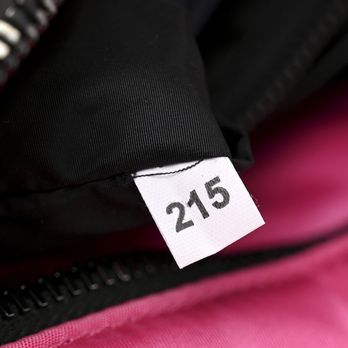 Tessuto Nylon Soft Padded Shopping Tote Fuxia