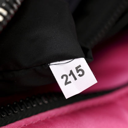 Prada Tessuto Nylon Soft Padded Shopping Tote Fuxia 7 of 14